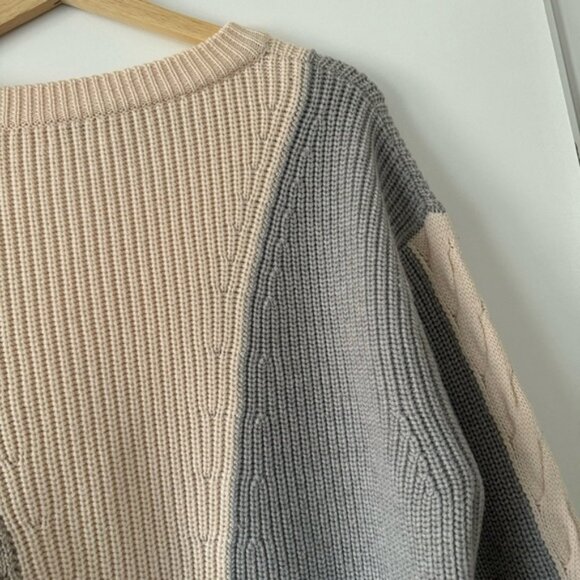 Aritzia oversized crew neck wool sweater (size M) - Picture 4 of 12